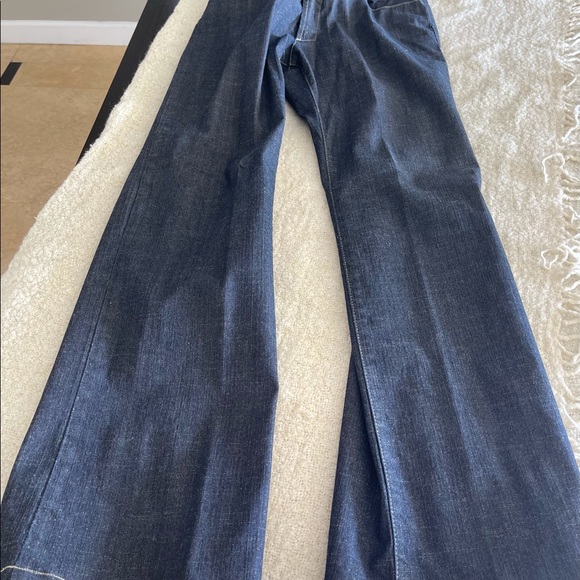 Vintage VERSACE blue jean with a LOGO JEANS - Picture 9 of 11